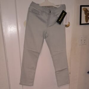 NWT Athleta | Women's Straight Leg Jeans in Soft Gray